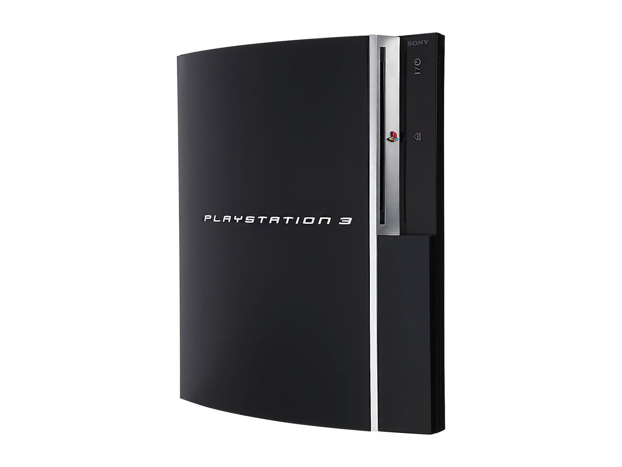Sony PlayStation 3 PS3 Original 80GB Console (Piano Black/Satin Silver) -  CECHG01