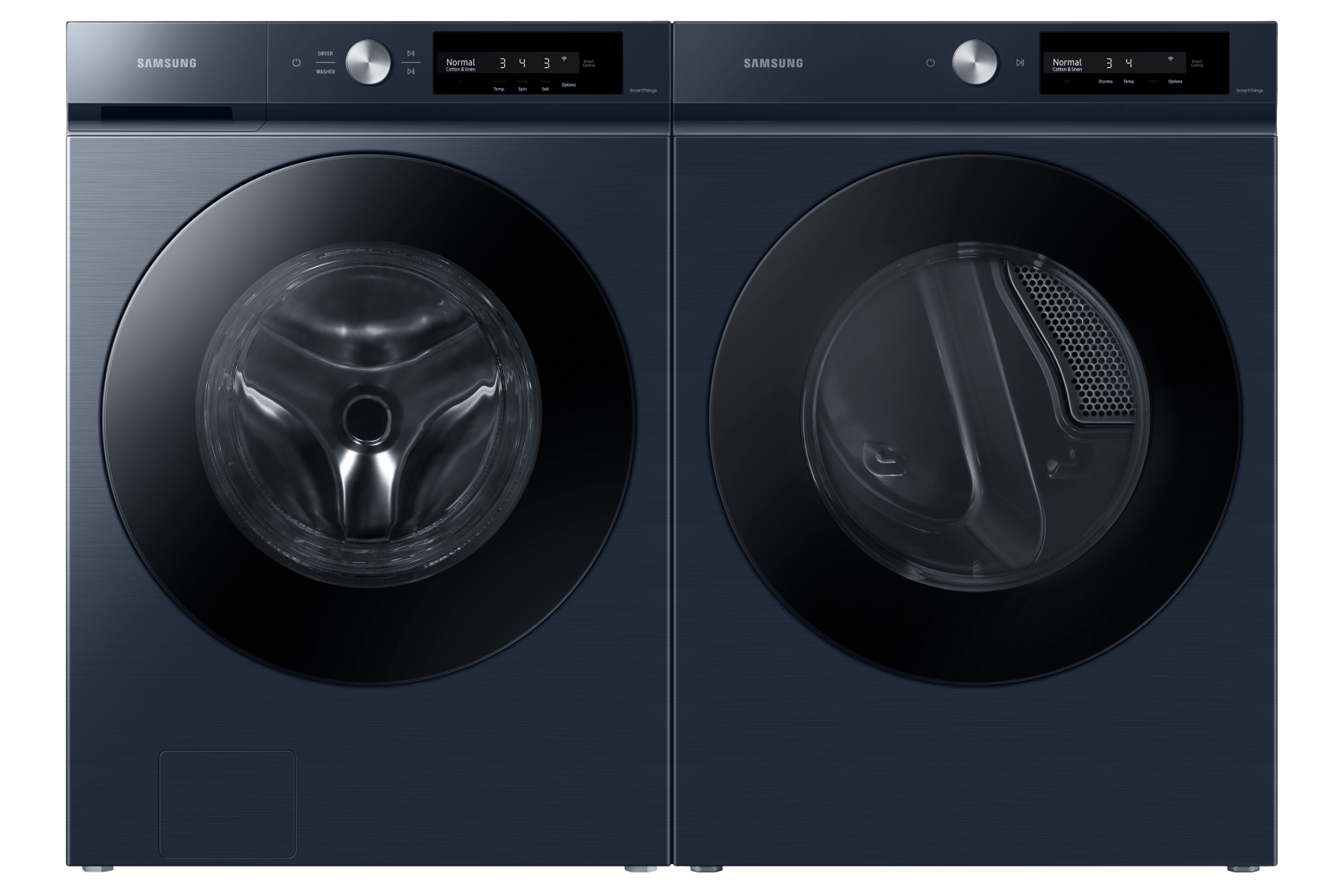 Samsung BESPOKE 5.3 cu. ft. Front Load Washing Machine & 7.5 cu. ft