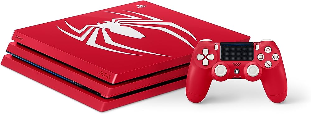 Sony PlayStation 4 PS4 Pro 1 TB Console (Limited Edition Spider-Man) -  CUH-7115BBZPX