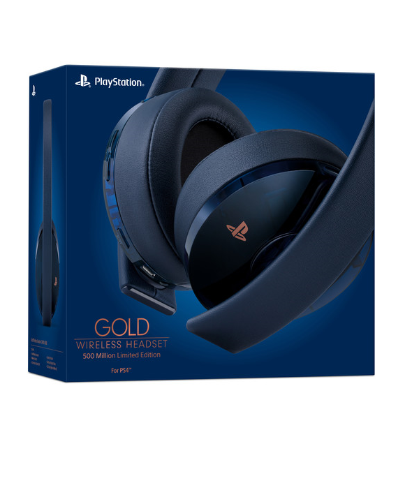 PlayStation PS4 GOLD 500 Million Limited Edition Wireless